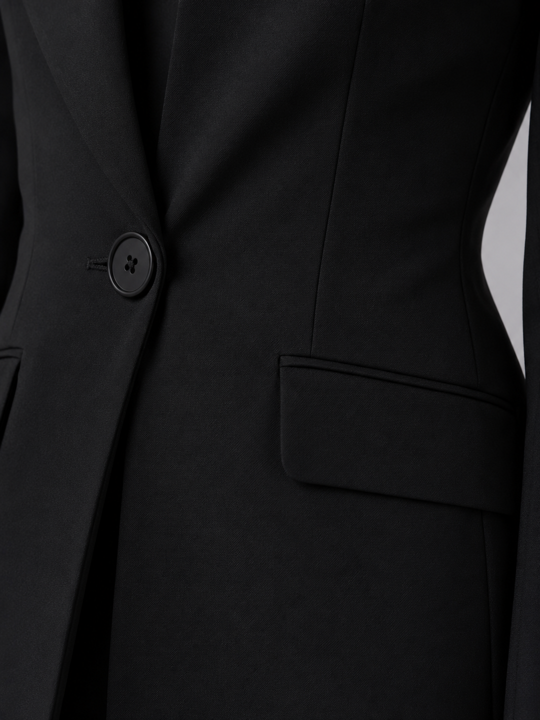 Women's Tailored Two Piece Suit – Stand Collar Wide Leg