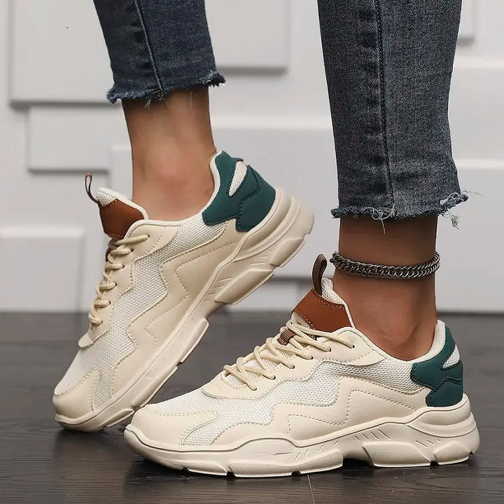 Chunky Sneakers for Women – Breathable Mesh Platform Sole