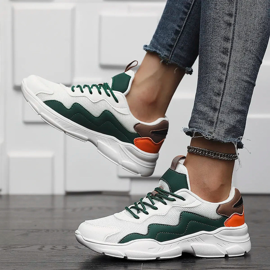 Chunky Sneakers for Women – Breathable Mesh Platform Sole