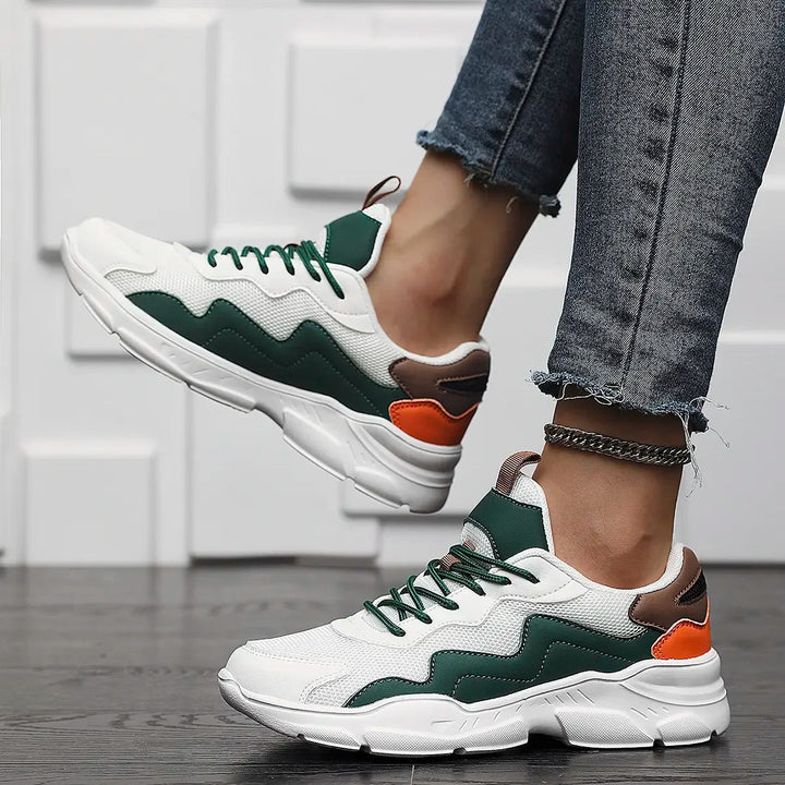 Chunky Sneakers for Women – Breathable Mesh Platform Sole