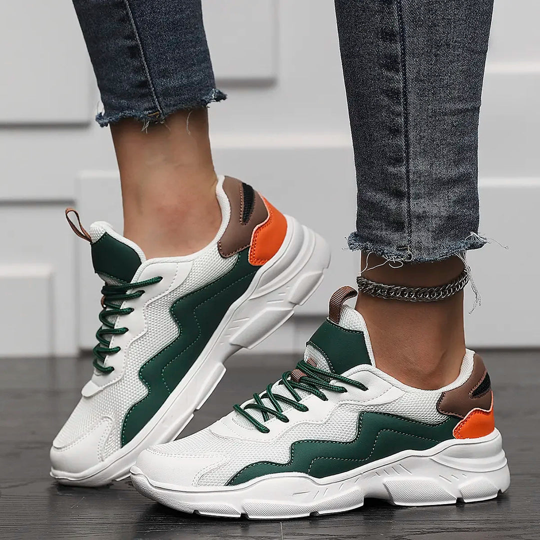 Chunky Sneakers for Women – Breathable Mesh Platform Sole