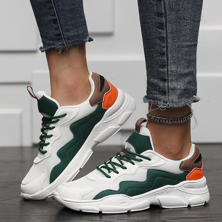 Chunky Sneakers for Women – Breathable Mesh Platform Sole