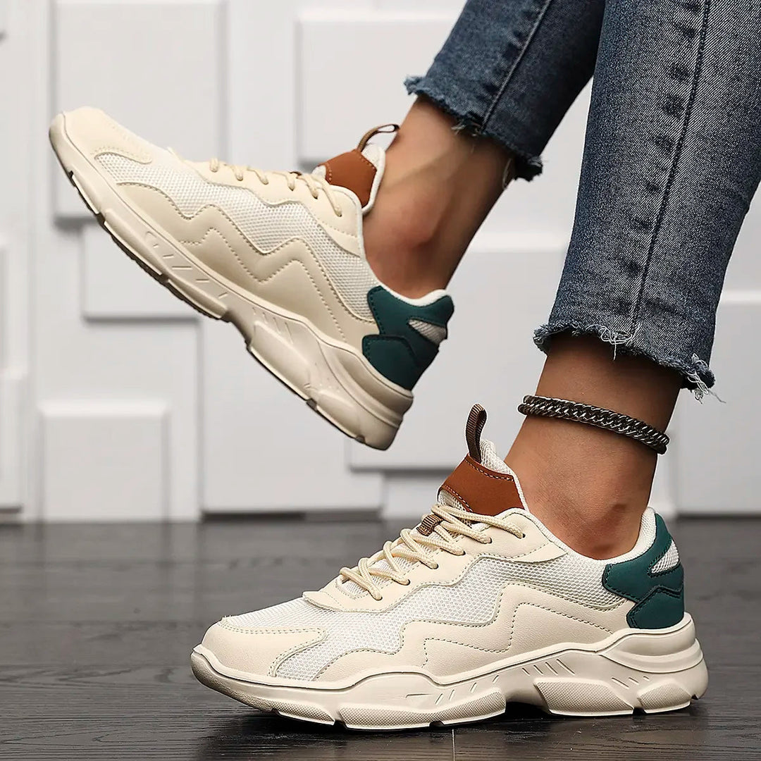Chunky Sneakers for Women – Breathable Mesh Platform Sole