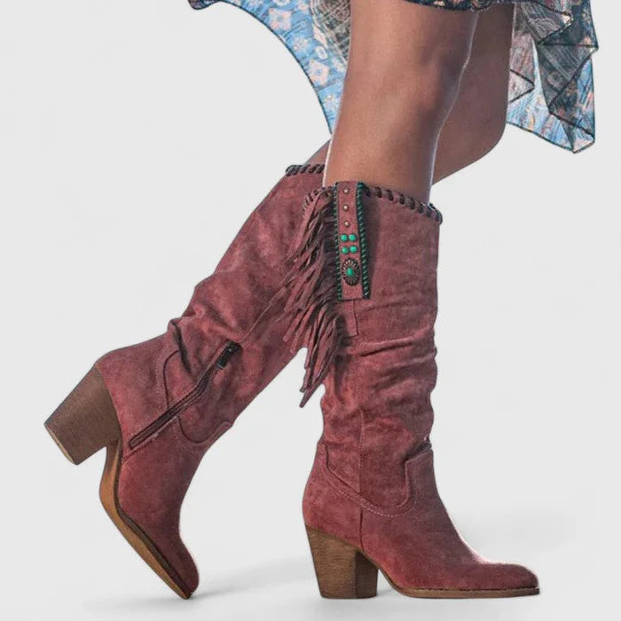 Women's Cowboy Boot – Orthopedic Support & Western Style