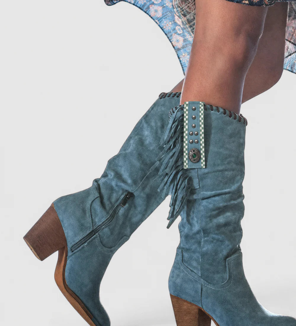 Women's Cowboy Boot – Orthopedic Support & Western Style