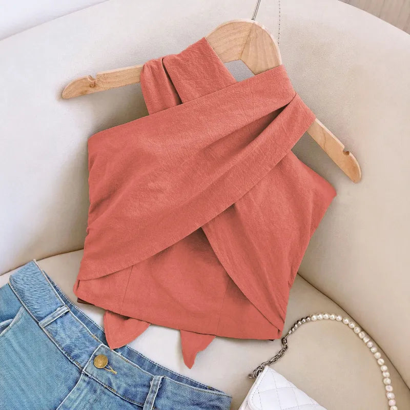 Halter Crop Top – Women&