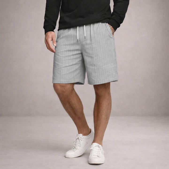Men's Linen Summer Shorts – Relaxed Fit Drawstring Waist
