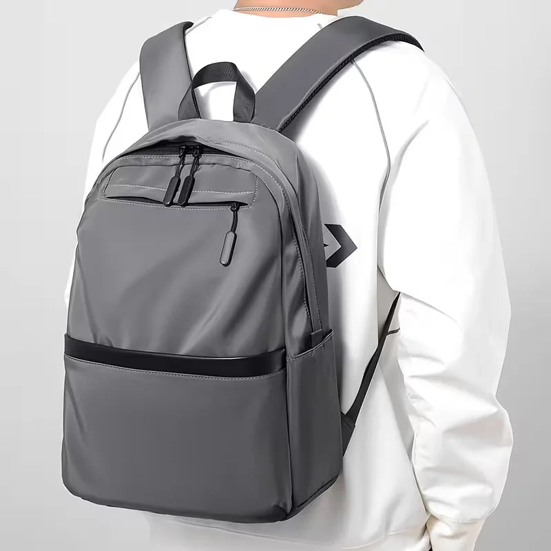 Mens Backpack – Multi-Compartment Structured Oxford Fabric Bag