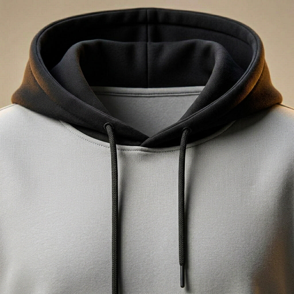 Men's Peruvian Cotton Hooded T-Shirt – Relaxed Fit Kangaroo Pocket