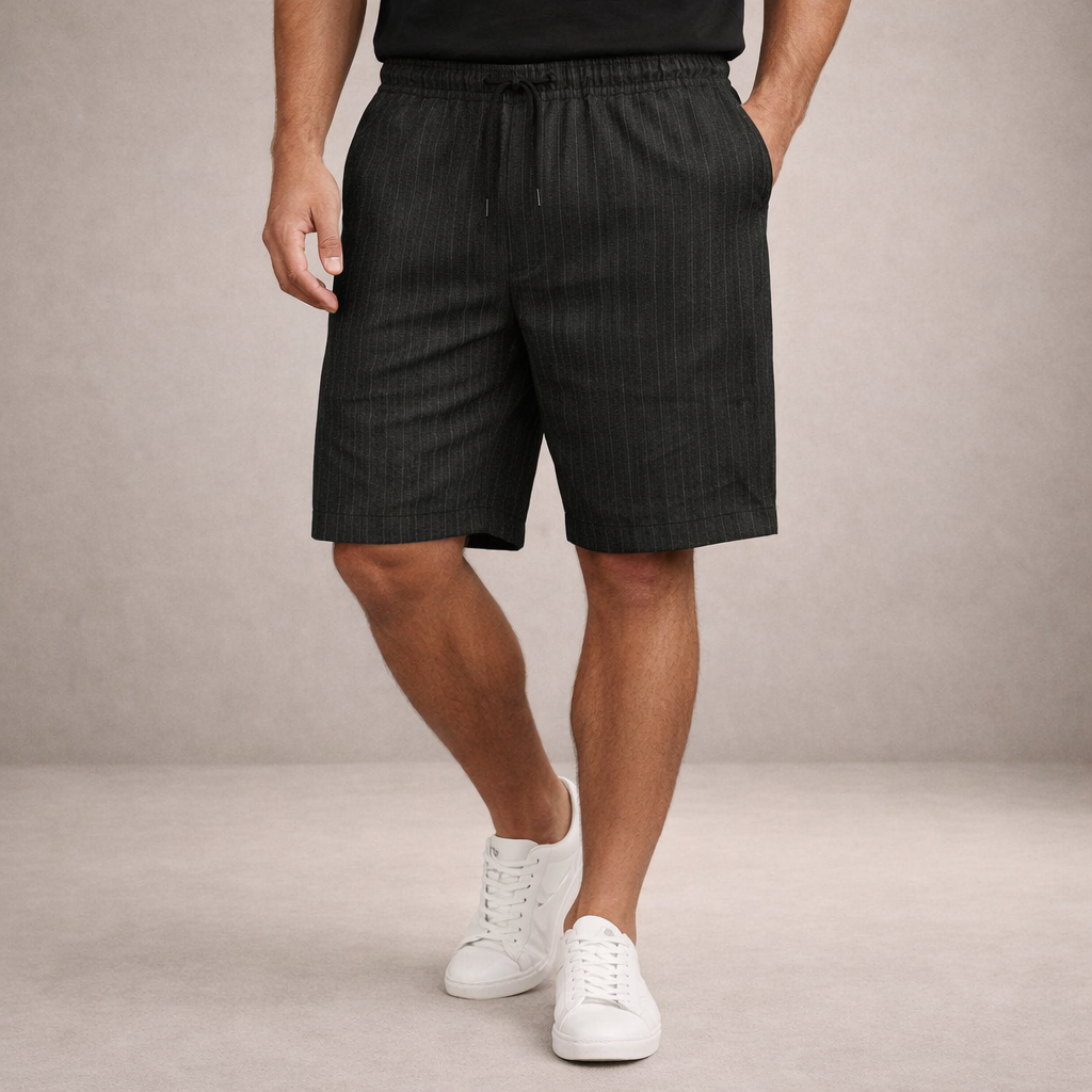 Men's Linen Summer Shorts – Relaxed Fit Drawstring Waist