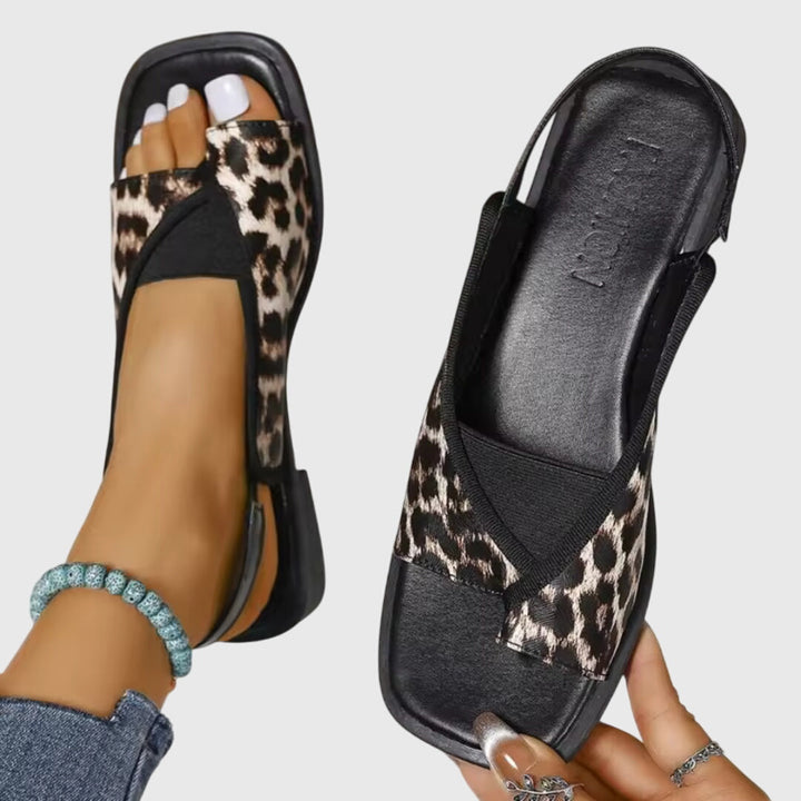 Square Toe Flat Sandals for Women – Slip-On Summer Style