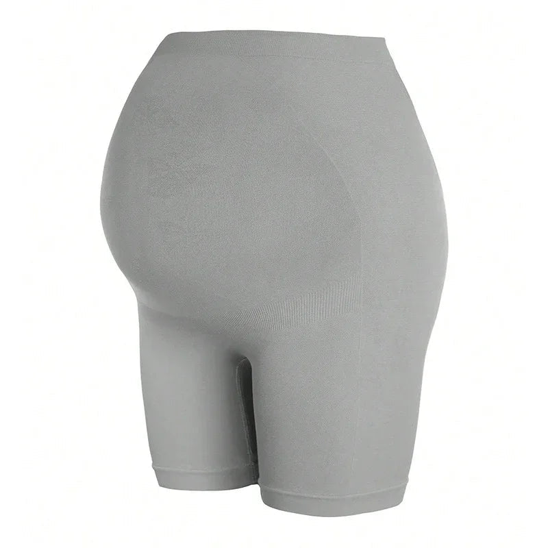 Maternity Shorts – High-Waist Bump Support Mid-Thigh Stretch