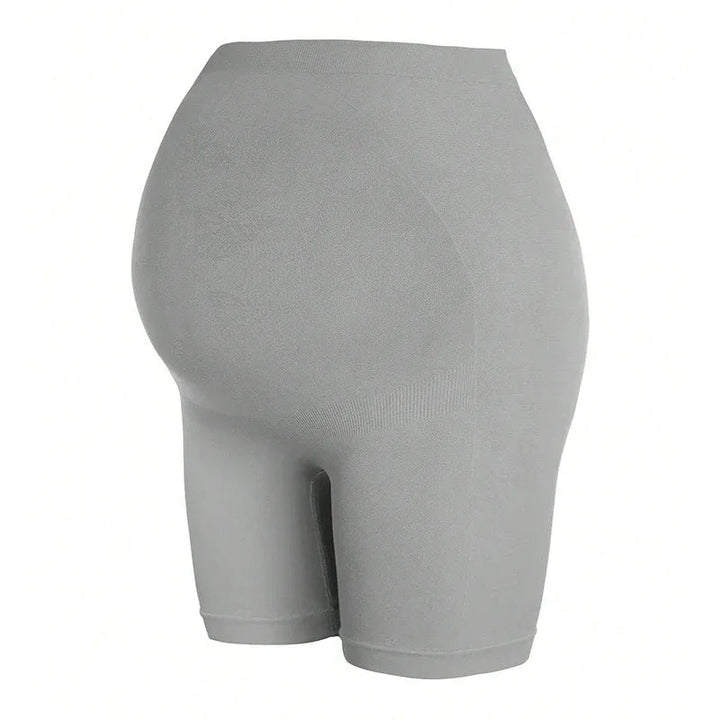 Maternity Shorts – High-Waist Bump Support Mid-Thigh Stretch
