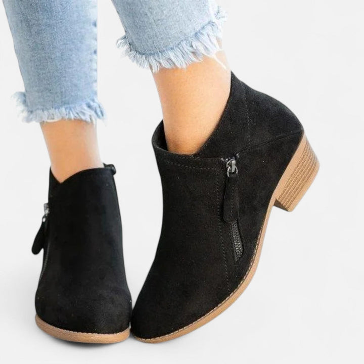 Women's Orthopedic Leather Boots – Arch Support & Style