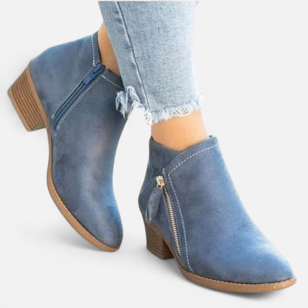 Women's Orthopedic Leather Boots – Arch Support & Style
