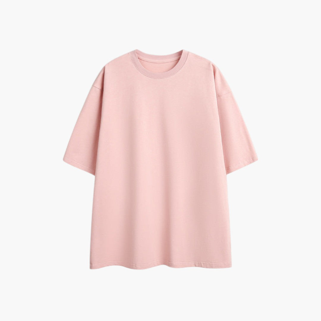 Oversized T-Shirt Men – Relaxed Fit Streetwear Crew Neck