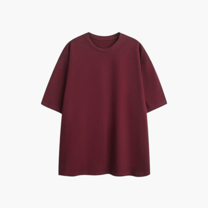 Oversized T-Shirt Men – Relaxed Fit Streetwear Crew Neck