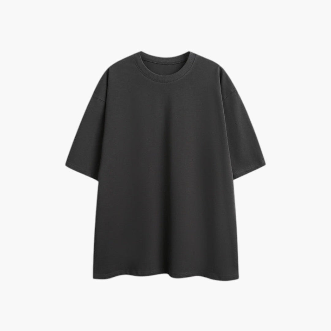 Oversized T-Shirt Men – Relaxed Fit Streetwear Crew Neck