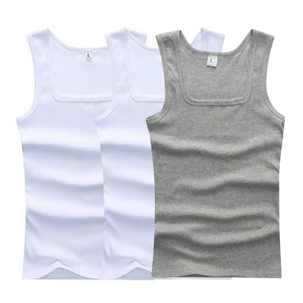 Men's Tank Top – Slim Fit Sleeveless Undershirt & Layering Tee