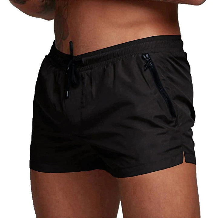 Men's Swim Shorts – Slim Fit, Quick-Dry & Drawstring Waist
