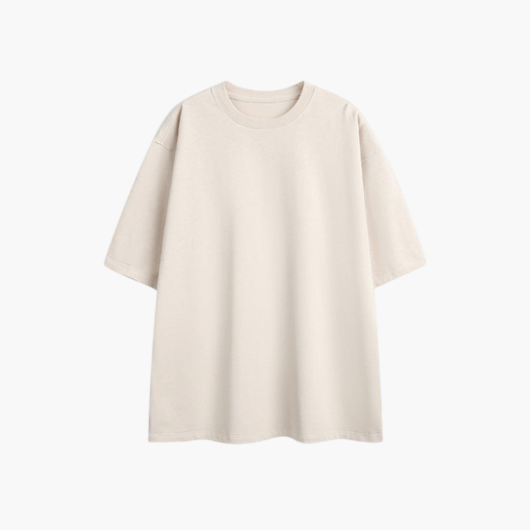 Oversized T-Shirt Men – Relaxed Fit Streetwear Crew Neck