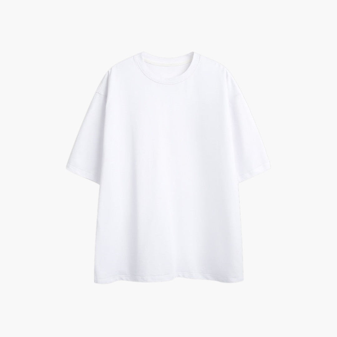 Oversized T-Shirt Men – Relaxed Fit Streetwear Crew Neck
