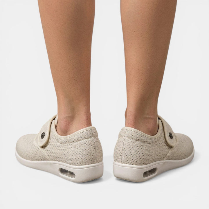 Women's Orthopedic Sneakers – Velcro Strap & Air-Cushioned Sole
