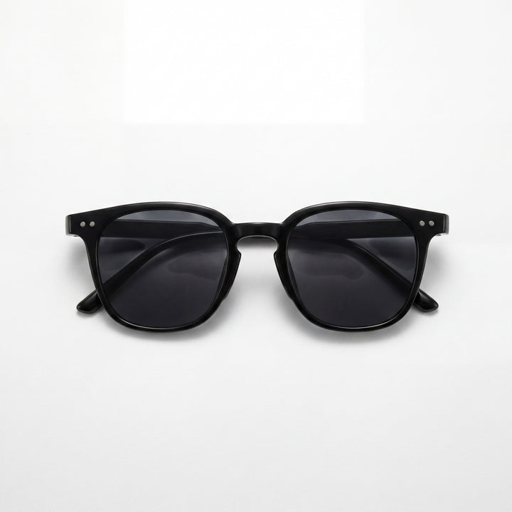 Women's UV Protection Myopia Sunglasses – Resin Lens Round Frame Tinted
