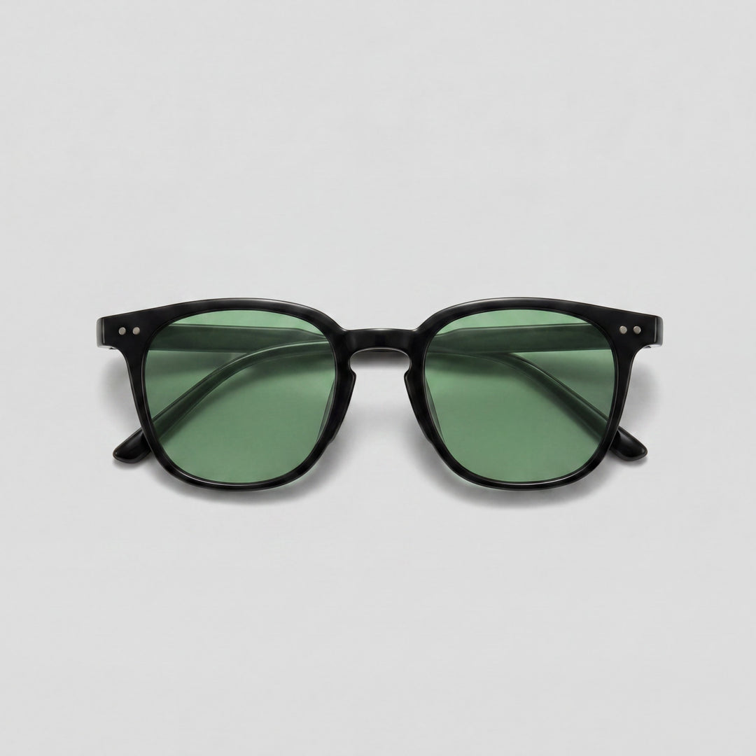 Women's UV Protection Myopia Sunglasses – Resin Lens Round Frame Tinted