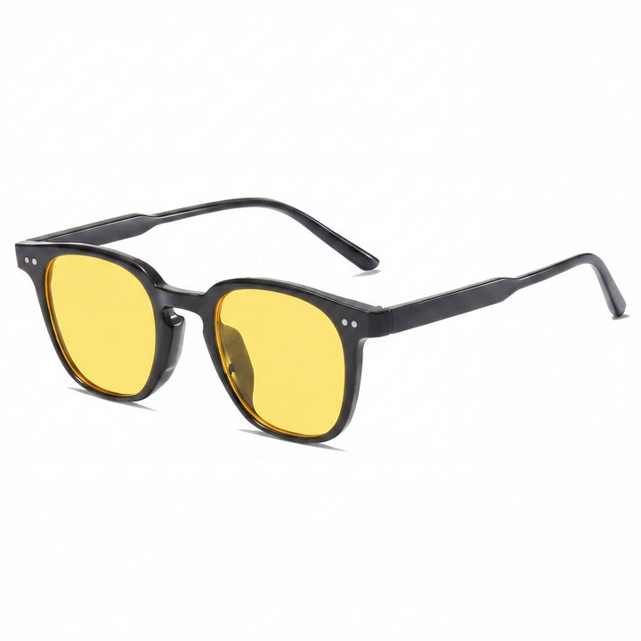 Women's UV Protection Myopia Sunglasses – Resin Lens Round Frame Tinted