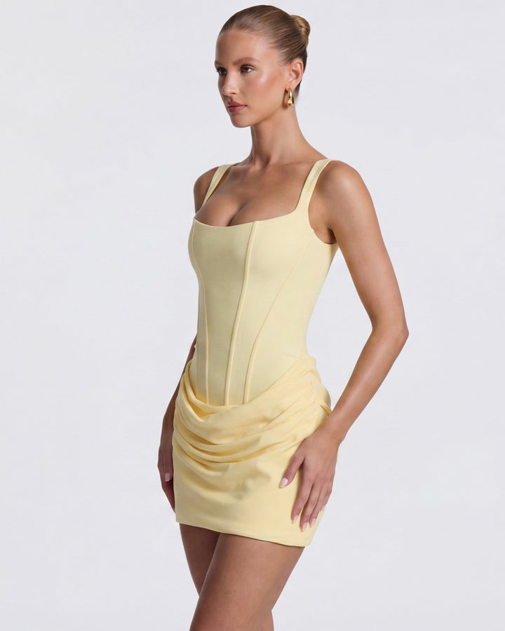Corset Mini Dress – Hourglass Snatched Fit | Women