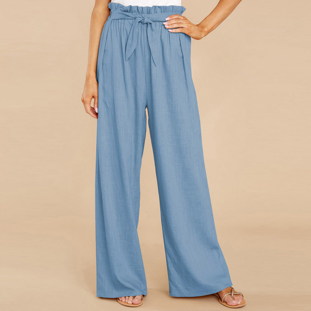 Plus Trousers for Women Soft Stretch Relaxed Fit Casual Pants
