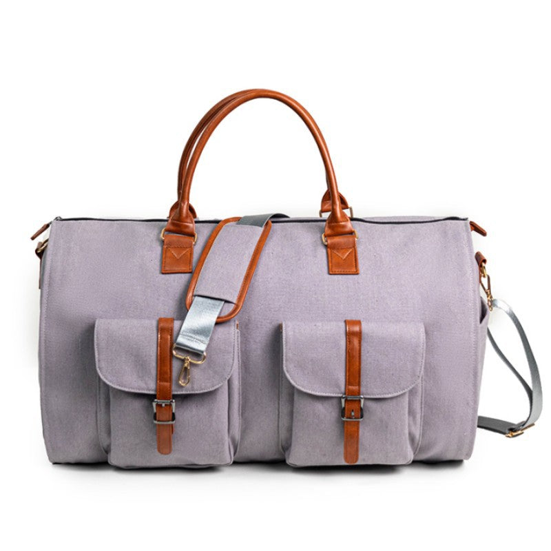 Men’s Travel Bag – Convertible Carry On Luggage in Sleek Fabric