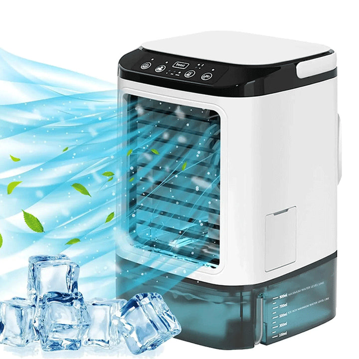 Desktop Air Cooler Fan USB Portable Dual Spray Cooling Fan
