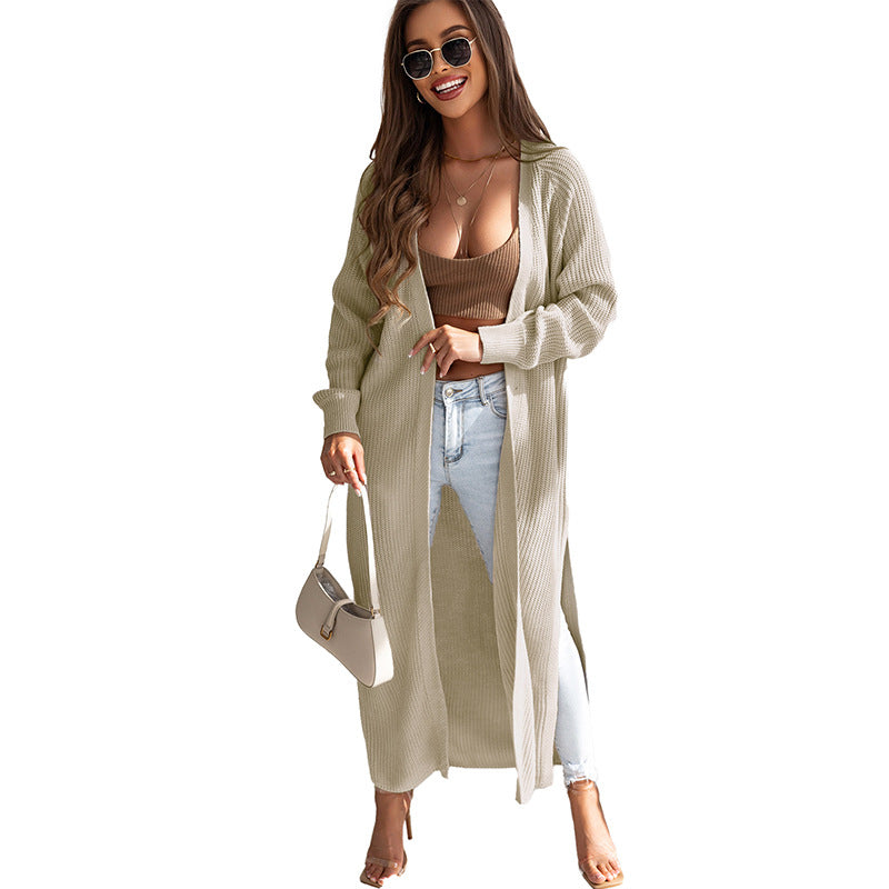 Knit Long Cardigan – Women&