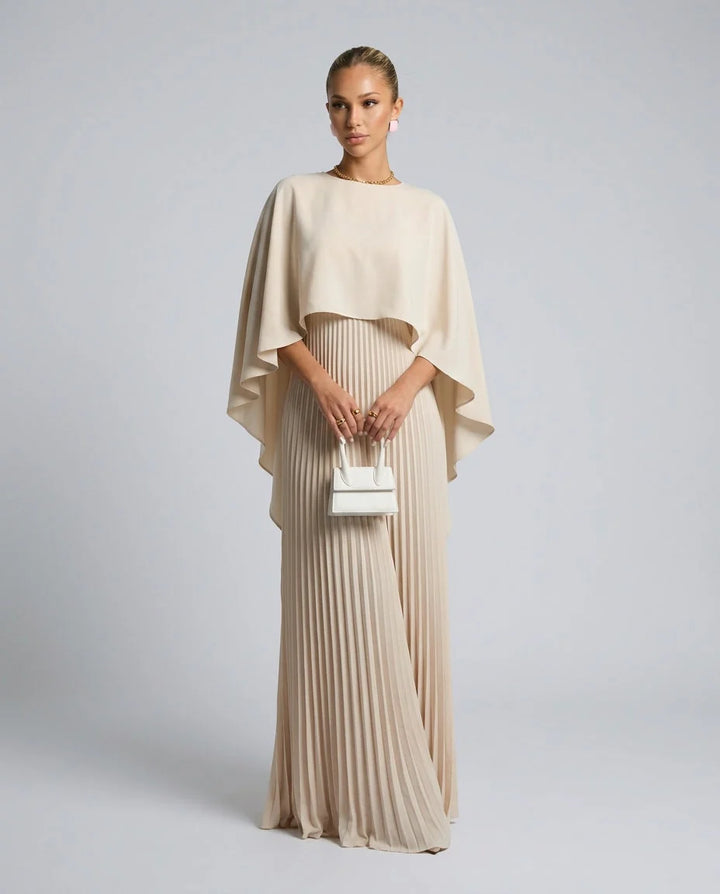 Batwing Sleeve Maxi Dress – Lightweight Summer Women&