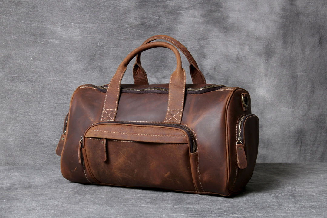 Unisex Travel Bag – Large Retro Canvas Unisex Hand Luggage