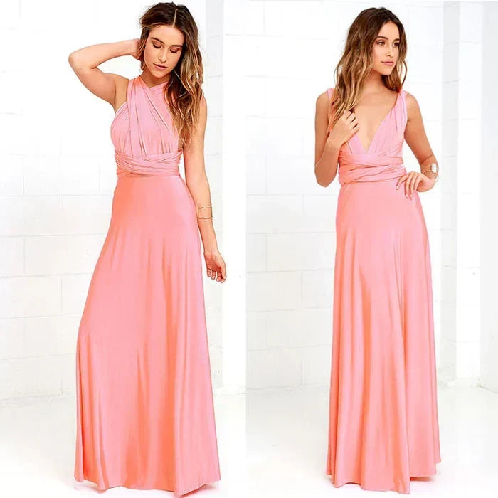 Bodycon Dress – Bandage Crossover Strap Backless Halter Neck for Women
