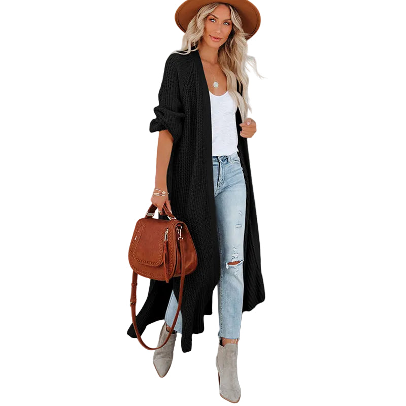 Knit Long Cardigan – Women&