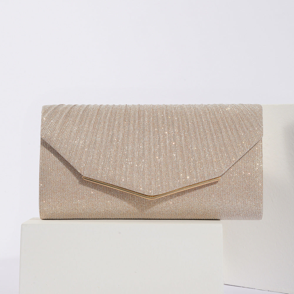 Evening Clutch Bag – Vintage Flap Formal Pillow Bag for Women