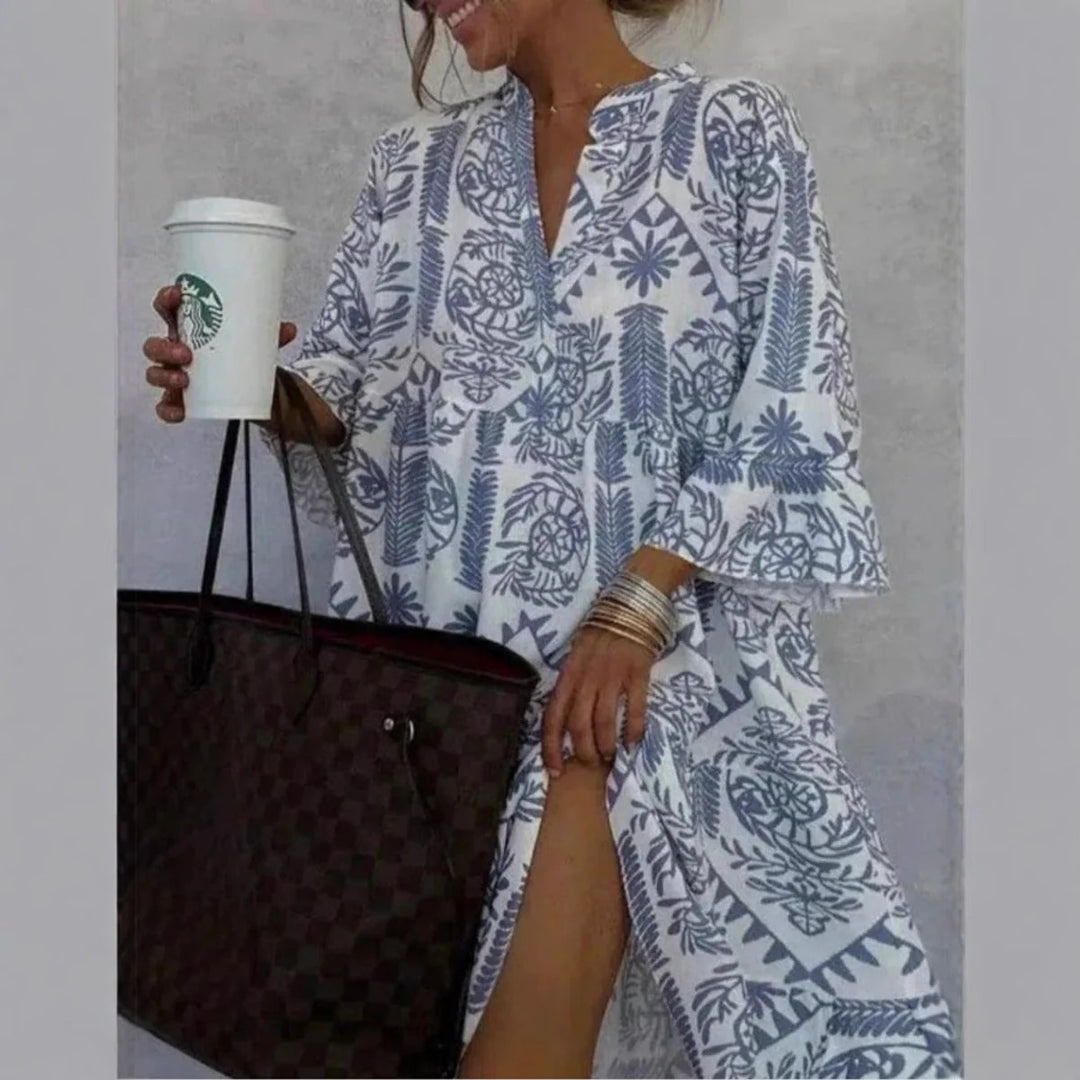 Tunic Mini Dress in Lightweight Fabric – Flowy Women&