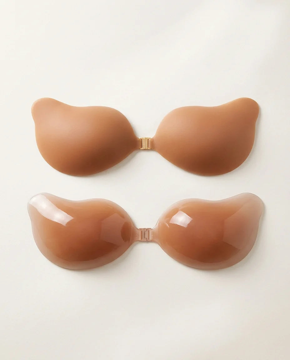 Strapless Invisible Bra Silicone Cups – Backless Adhesive Support Bra