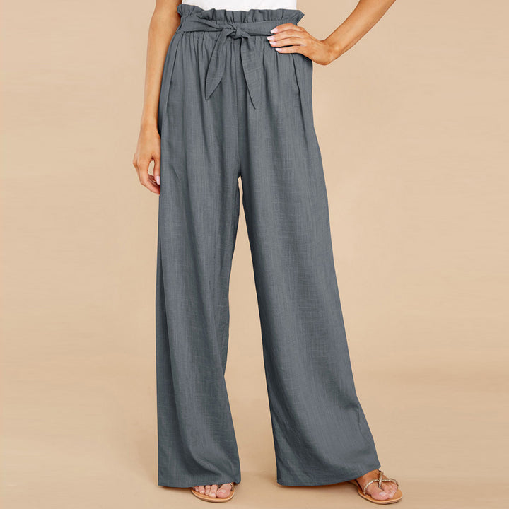 Plus Trousers for Women Soft Stretch Relaxed Fit Casual Pants