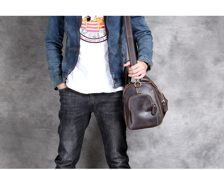 Unisex Travel Bag – Large Retro Canvas Unisex Hand Luggage