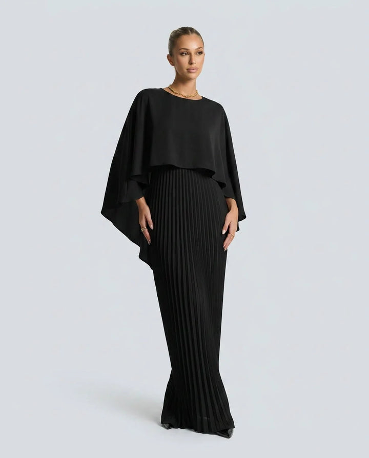 Batwing Sleeve Maxi Dress – Lightweight Summer Women&