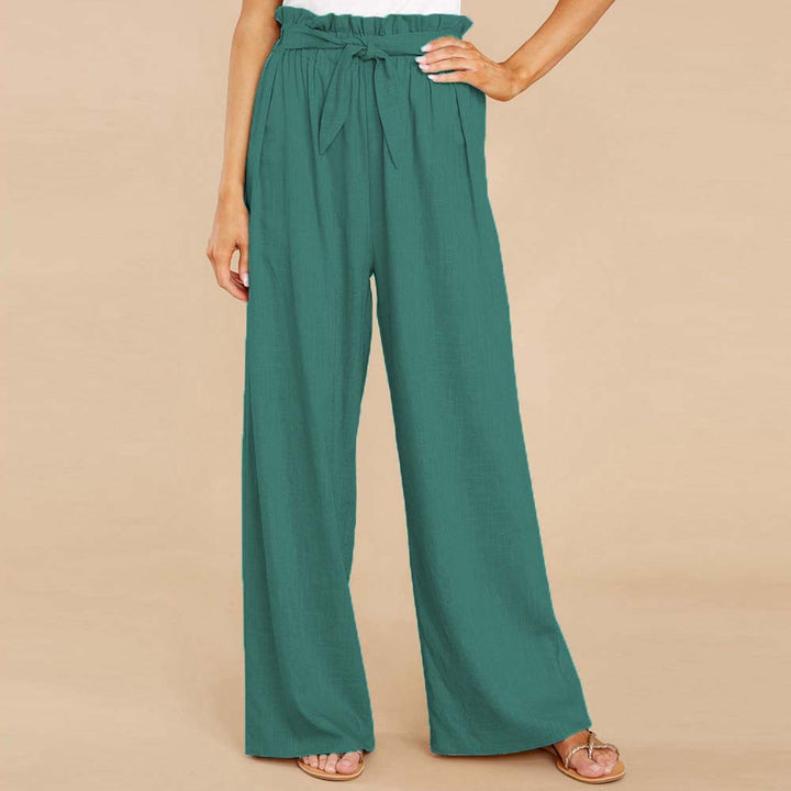 Plus Trousers for Women Soft Stretch Relaxed Fit Casual Pants