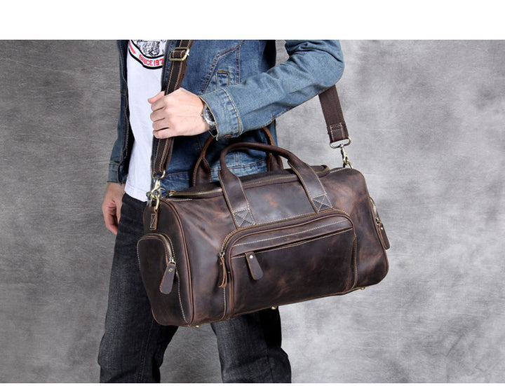 Unisex Travel Bag – Large Retro Canvas Unisex Hand Luggage