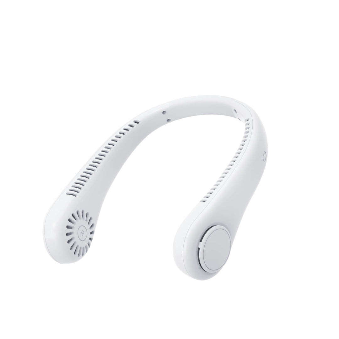 Neck Fan Rechargeable – Bladeless Hands-Free Portable USB Cooling