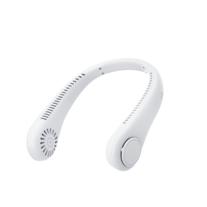 Neck Fan Rechargeable – Bladeless Hands-Free Portable USB Cooling