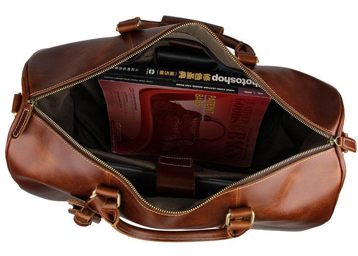 Rolling Cabin Bag – 21 Inch Structured Carry-On for Men
